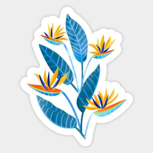 Strelitzia Flowers Sticker